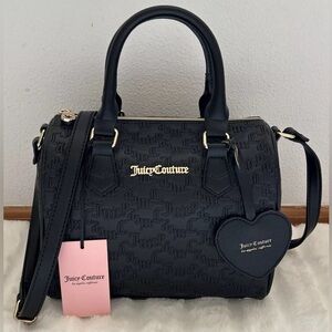 NWT Juicy Couture Bestseller Fame Satchel GP Liquorice